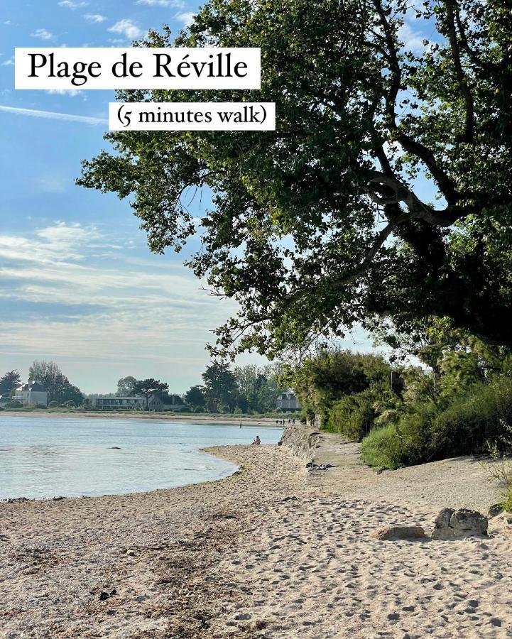 Le Pressoir de la Gervaiserie - 300m de la plage Réville Extérieur photo